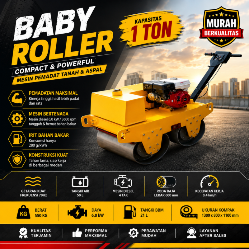Baby Roller 1 TON
