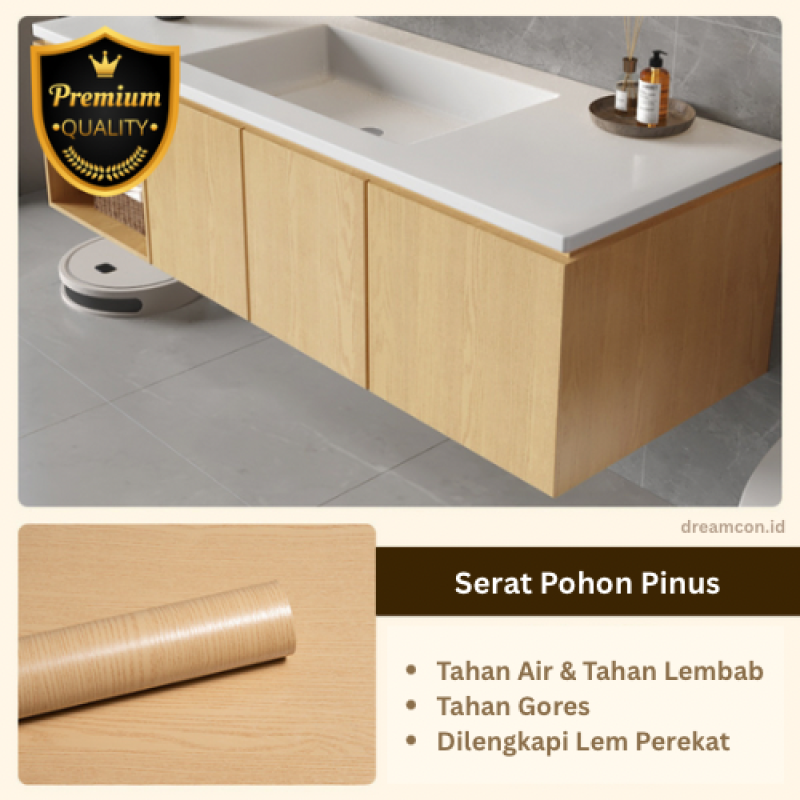 Kertas PVC Sheet 1.2m*10m - Serat Pohon Pinus Kertas PVC Sheet 1.2m*10m - Serat Pohon Pinus