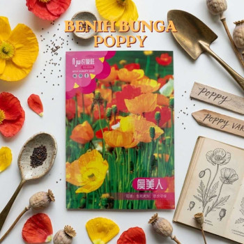 Benih Bunga Poppy