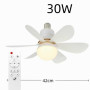 Fan Lamp 30W - White