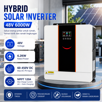Inverter Hybrid - Solar Panel DC48V - SY-6.2KW - 6000W