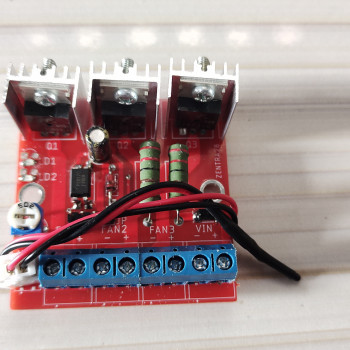 Fanspeed 48V Sensor Suhu Panel Listrik Kostume