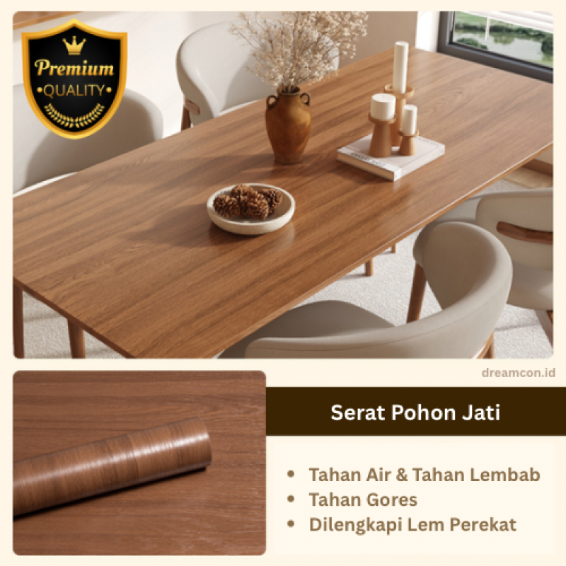 Kertas PVC Sheet 1.2m*10m - Serat Pohon Jati Kertas PVC Sheet 1.2m*10m - Serat Pohon Jati