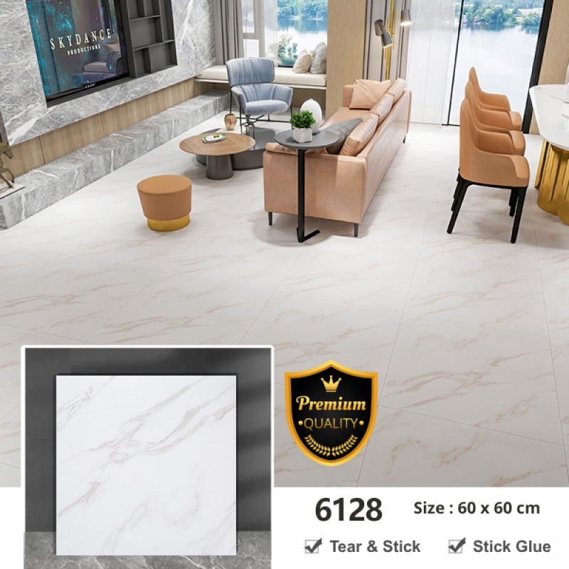 PVC Vynil Lantai 60*60cm (Keramik Granit) No.6128
