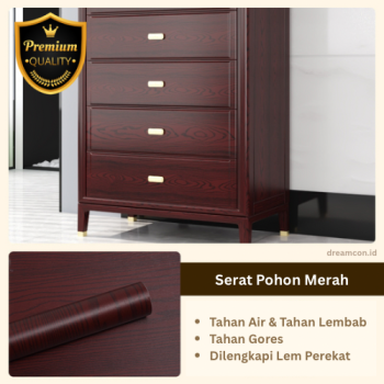 Kertas PVC Sheet 1.2m*10m - Serat Pohon Merah Kertas PVC Sheet 1.2m*10m - Serat Pohon Merah