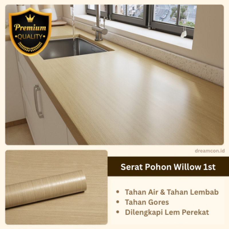 Kertas PVC Sheet - Serat Kayu Willow 1st Kertas PVC Sheet - Serat Kayu Willow 1st