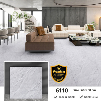 PVC Vynil Lantai 60*60cm (Keramik Granit) No.6110  PVC Vynil Lantai 60*60cm (Keramik Granit) No.6110