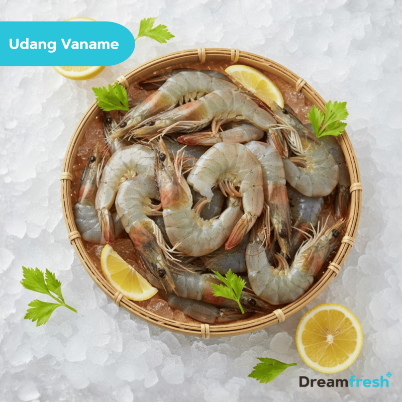 Udang Vaname 51-60 Ekor Per-500g