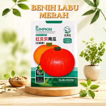 Benih Labu Kabocha Merah Jepang