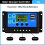 PWM Solar Panel Controller 10A Support 12V / 24V