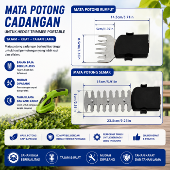 Sparepart Pisau Potong Hedge Trimmer