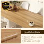 Kertas Sticker Furniture PVC - Maple Kuning Muda (1.2m*10m)