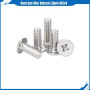 Baut Mur M4 Flat Low Profile SS M4x6