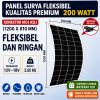 Flexible Solar Panel Surya - 18V-200Watt (Untuk MPPT 12V)