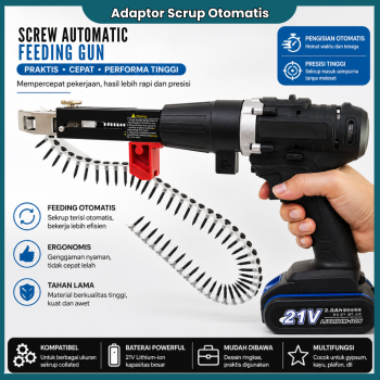 Adapter Bor - Pasang Skrup Otomatis