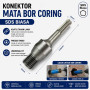 Konektor Mata Bor Beton 32mm & 63mm - Kotak