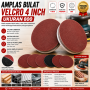 Amplas Bulat Velcro 4 Inch - no. 800