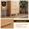 Kertas Sticker Furniture PVC - Serat Pohon Jeruk (1.2m*10m)
