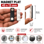 Magnet Neodymium - Nickel Badge 45*13mm