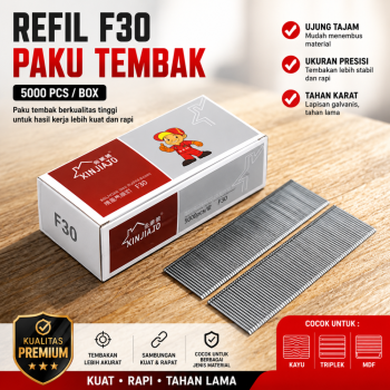 Refill Paku Staples F30 (5000/Kotak)