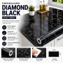 Stiker Meja Dapur 60cm*500cm - Diamond black