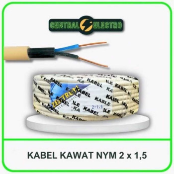 Kabel Listrik Kawat NYM 2 x 1.5 Per Meter