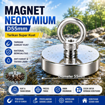 Magnet Neodymium Diameter 55mm