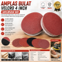 Amplas Bulat Velcro 4 Inch - no. 60