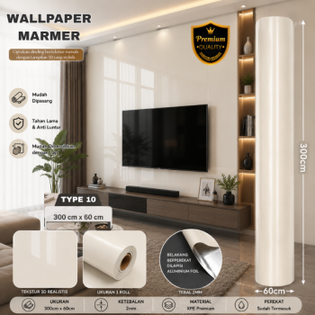 Wallpaper Busa Dinding - 60cm*3m - Tipe 10
