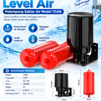 Float Switch / Pelampung Otomatis Tangki Air