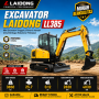 Excavator 3 Ton - Laidong LL385