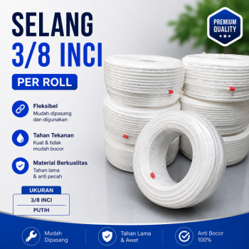Selang RO 3/8 inci - Per Roll
