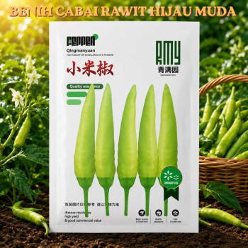 Benih Cabai Rawit Hijau Muda
