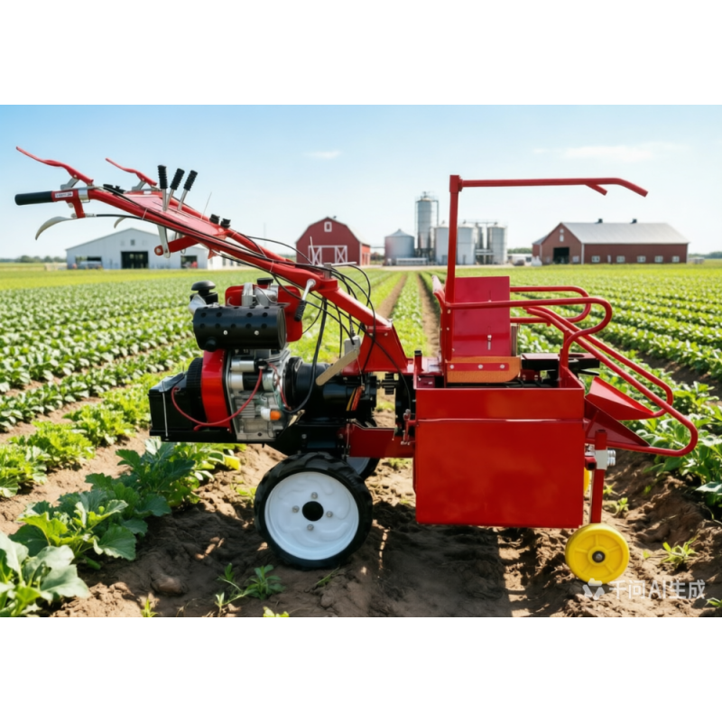 Mesin Panen Jagung Mini 1 Baris - Diesel 18HP