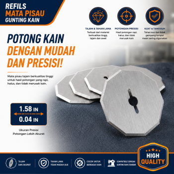 Refill Gunting Baju Elektrik
