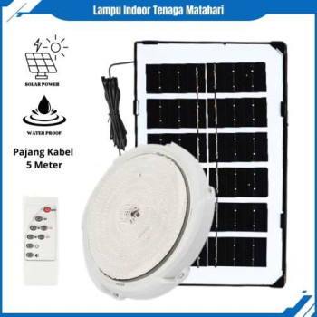 Lampu Tenaga Surya Dalam Ruangan 100 Watt