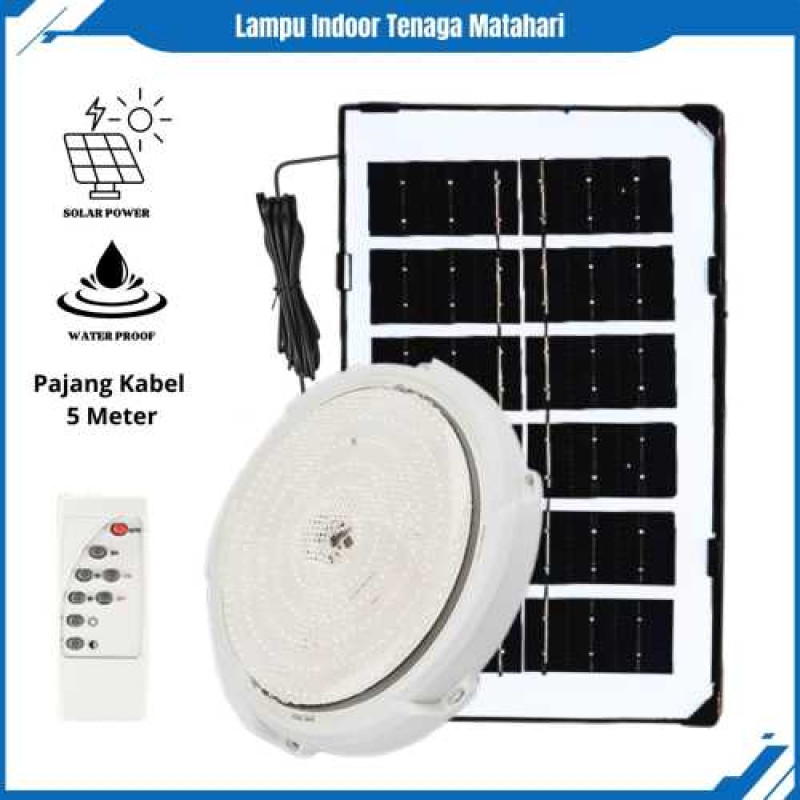 Lampu Tenaga Surya Dalam Ruangan 100 Watt