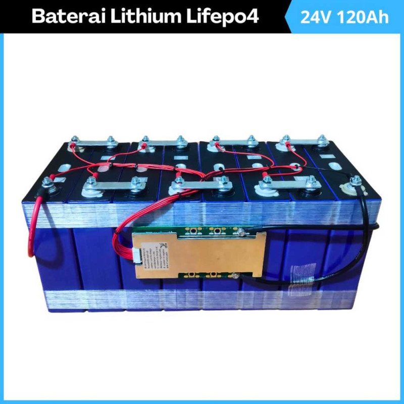 Baterai Lifpo4 24V 100AH + BMS