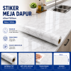 Stiker Meja Dapur 60cm*500cm - Water White