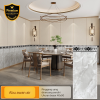 Wallpaper PVC Foam Ukuran 40*90cm (Abu Awan Air)