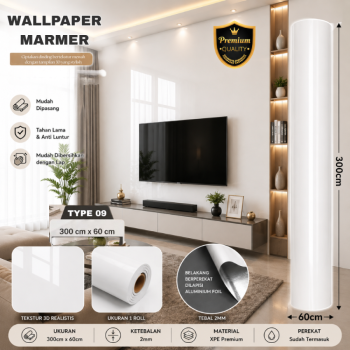 Wallpaper Busa Dinding - 60cm*3m - Tipe 09