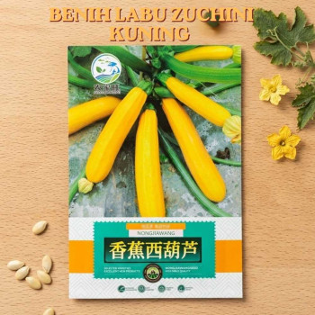 Benih Labu Zucchini Kuning