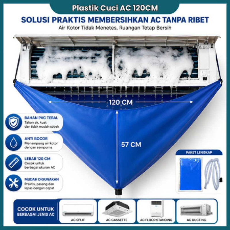 Plastik Cuci AC - 120cm