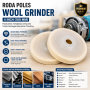 Mata Grinda Wol Poles 4 Inch - Polishing Wheel Wool