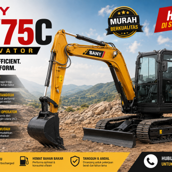 Excavator SANY - SY 75C