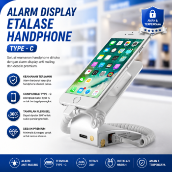 Alarm Display Etalase Handphone - Type C
