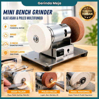 Mesin Grinda - Gerinda Meja Mini