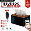 Anti Sadap & Voice Record - White Noise Generator (Tissue Box - 6m)