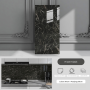 Wallpaper PVC Foam Ukuran 30*60cm (Hitam Klasik)