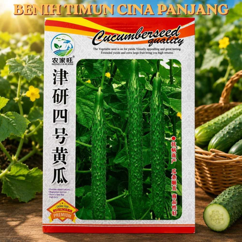 Benih Timun Cina Panjang